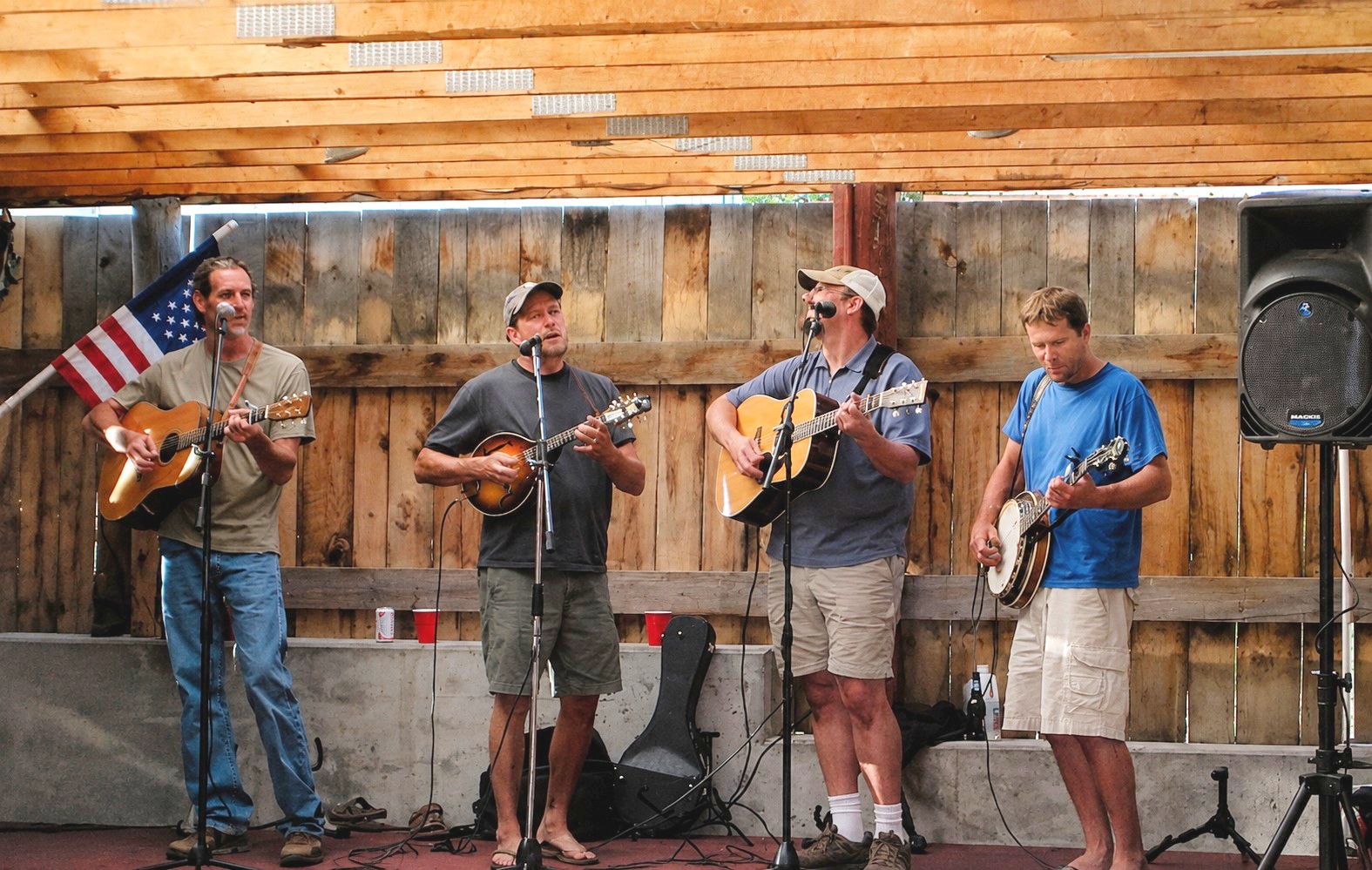 Amenities 11 Band on Stage